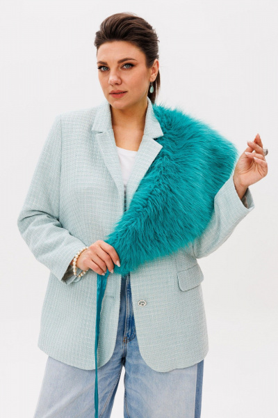 Жакет Anelli 1471.1 морозная_мята - фото 3