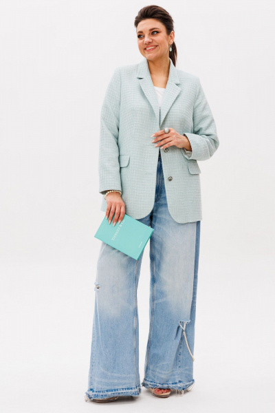 Жакет Anelli 1471.1 морозная_мята - фото 2