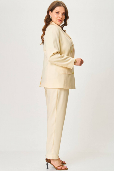 Брюки, жакет SOVA 11285 желтый - фото 4
