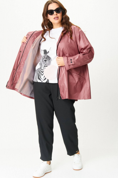 Ветровка SOVA 11276 розовый - фото 2