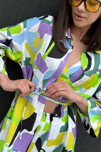 Блуза, брюки, топ Prestige 5130 мультиколор - фото 6