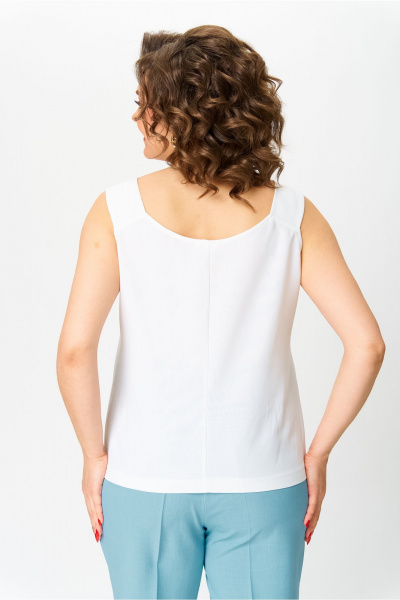 Брюки, жакет, топ Bonna Image 987/2 голубой - фото 13