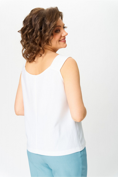 Брюки, жакет, топ Bonna Image 987/2 голубой - фото 12