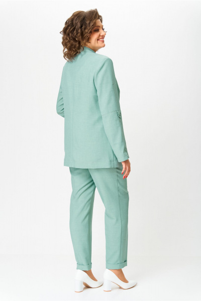 Брюки, жакет, топ Bonna Image 987/4 зеленый - фото 15