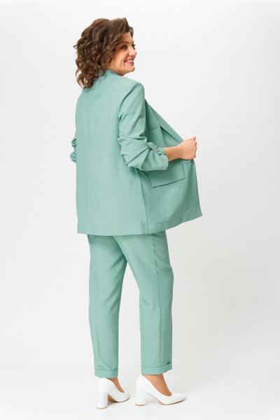 Брюки, жакет, топ Bonna Image 987/4 зеленый - фото 2