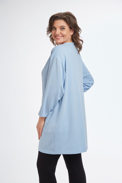 Кардиган Avenue 0336 голубой - фото 2