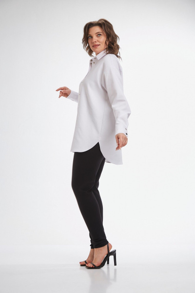 Рубашка Avenue 0321-1 белый - фото 8