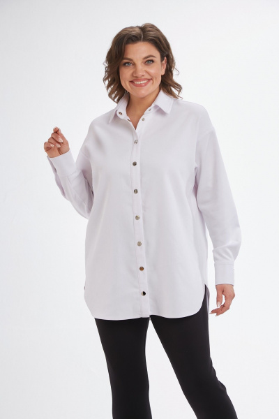 Рубашка Avenue 0321-1 белый - фото 2