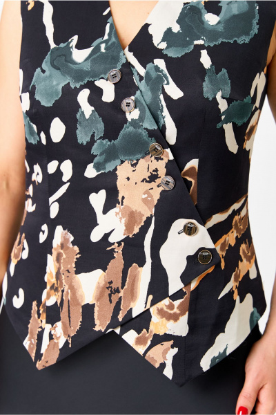 Жилет, юбка Bonna Image 961/1 черный - фото 12