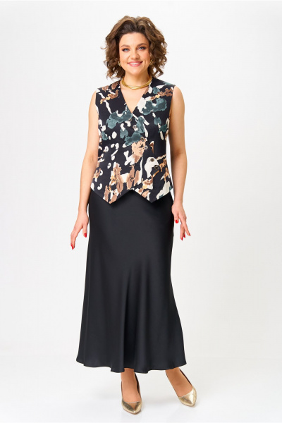 Жилет, юбка Bonna Image 961/1 черный - фото 9