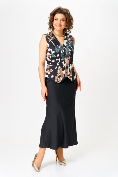 Жилет, юбка Bonna Image 961/1 черный - фото 8