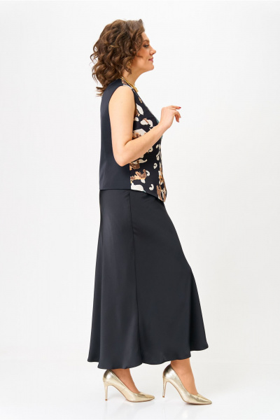 Жилет, юбка Bonna Image 961/1 черный - фото 7