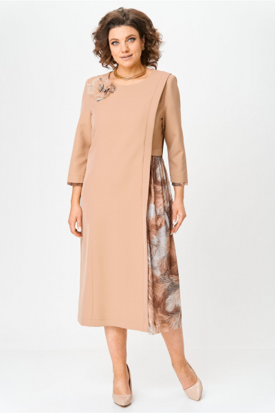 Платье Bonna Image 969/2бежевый - фото 18