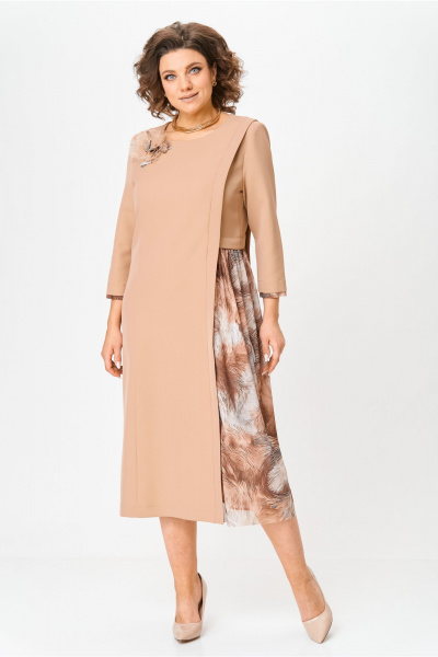 Платье Bonna Image 969/2бежевый - фото 1