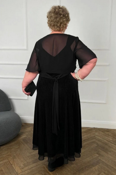 Платье Tammi 3Т103-25/2 черный - фото 2