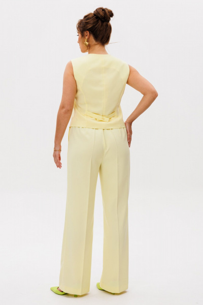 Брюки, жакет, жилет Mubliz 273 желтый - фото 16