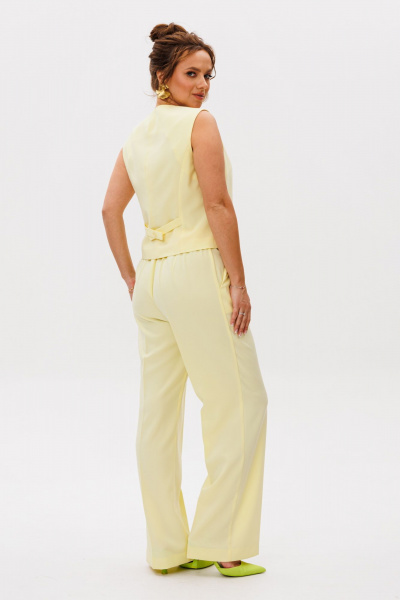 Брюки, жакет, жилет Mubliz 273 желтый - фото 15