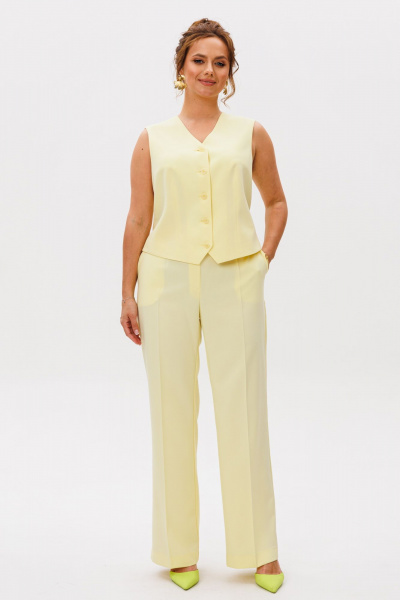 Брюки, жакет, жилет Mubliz 273 желтый - фото 13