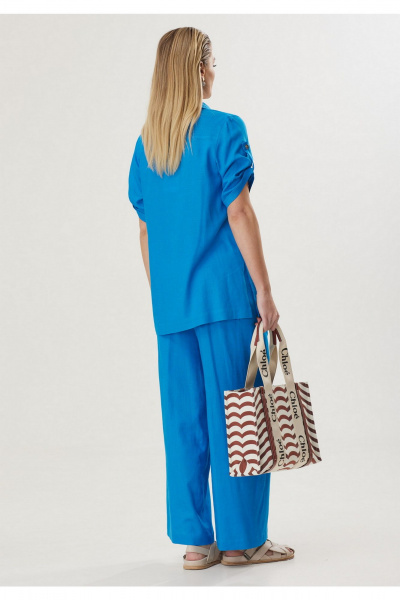 Блуза, брюки Твой имидж 2124 бирюзовый - фото 6