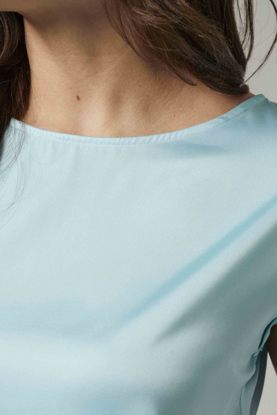 Блуза Панда ПА-50040w бирюзовый - фото 3