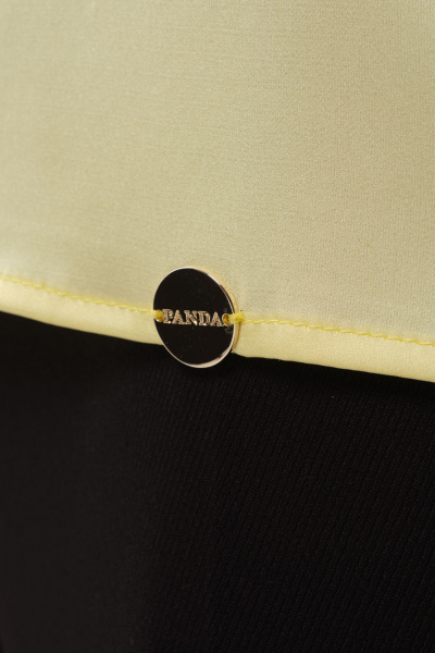 Блуза Панда ПА-50040w желтый - фото 7