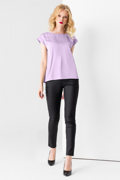 Блуза Панда ПА-50040w лиловый - фото 5