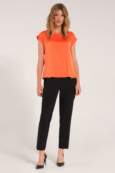 Блуза Панда ПА-50040w оранжевый - фото 1