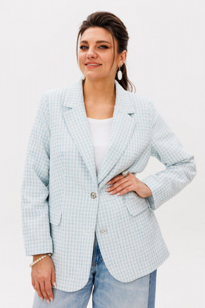 Жакет Anelli 1471.1 иней - фото 3