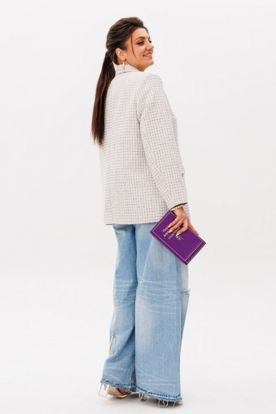 Жакет Anelli 1471.1 вереск - фото 4