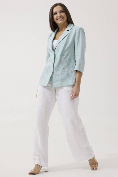 Жакет Ma Сherie 1161 мятный - фото 5