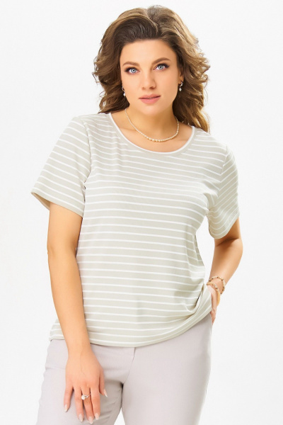 Джемпер Fita 20359 бежевый - фото 3