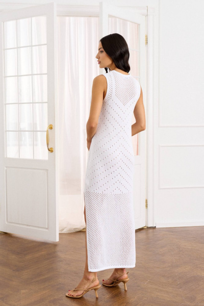 Платье Romgil РВ0216-ХЛ4 белый - фото 8