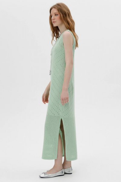 Платье Romgil РВ0216-ХЛ4 зеленая мята - фото 8