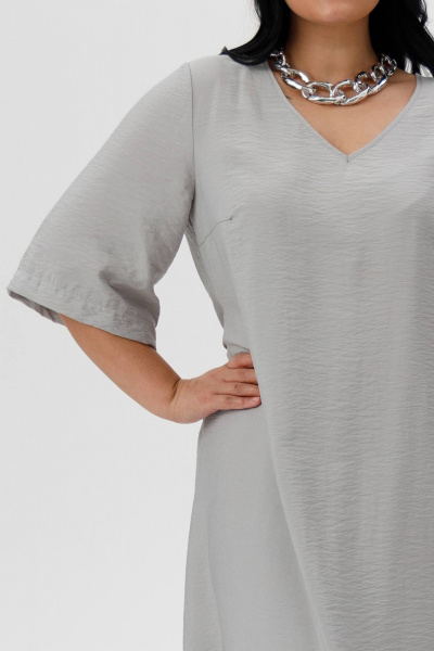 Платье Romgil РТ0069-ВИ4 жемчужный серый - фото 4