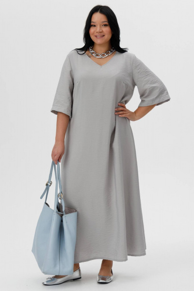 Платье Romgil РТ0069-ВИ4 жемчужный серый - фото 1