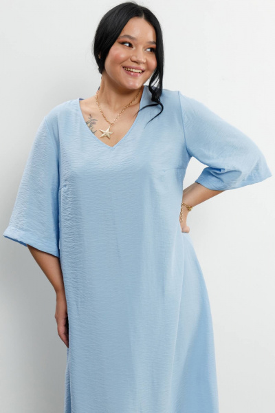 Платье Romgil РТ0069-ВИ4 небесно-голубой - фото 6