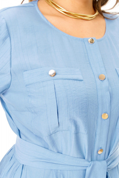 Платье VI ORO VR-1180 небесный - фото 9