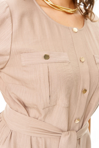 Платье VI ORO VR-1180 песок - фото 7