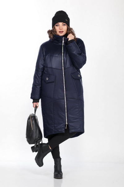 Пальто Lady Secret 8280/1 синий - фото 2