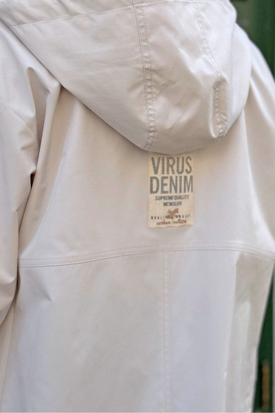 Куртка PRATA wear S032 бежевый - фото 10