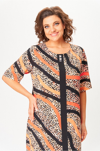 Платье Michel chic 2168 абстракция - фото 6