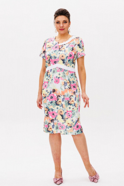 Платье Anelli 1554 цветочная_симфония - фото 6