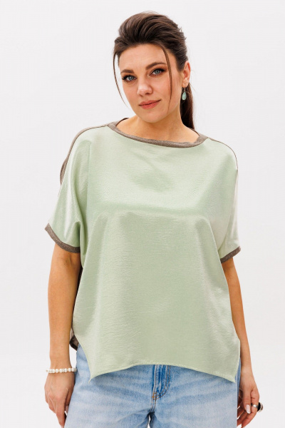 Блуза Anelli 1543 морская_пена - фото 1