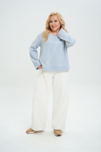 Джемпер Colibri А_113 голубой - фото 3