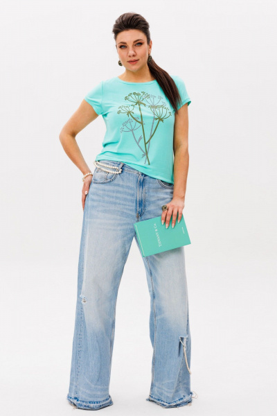 Футболка Anelli 1547 укроп - фото 6