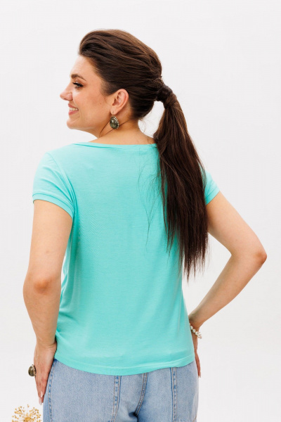 Футболка Anelli 1547 укроп - фото 5