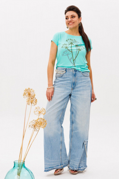 Футболка Anelli 1547 укроп - фото 4