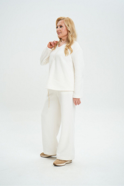 Брюки Colibri А_117 белый - фото 1