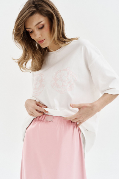 Юбка SODA 4823 розовый - фото 2