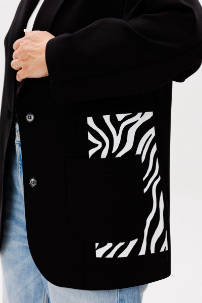 Жакет Anelli 1524 урбан_зебра - фото 7